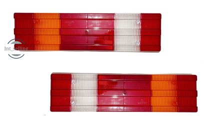 2 x Mercedes Linse Baklys lastebil Baklykt Tilhenger Axor Atego Actros Sprinter E MARKT E4