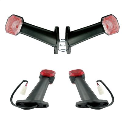 2 x Stalk Position lights led lights marker indicator truck caravan lightbulb trailer e-mark 24V