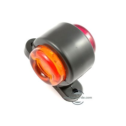 6 LED Luces laterales ,Luz de posición luz indicadora camiónes remolque Rojo / amarillo  12/24v