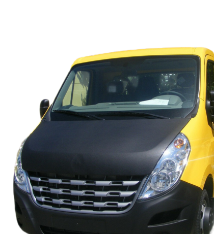 RENAULT MASTER Protector de Capo Negro PVC Cuero 2010-2014