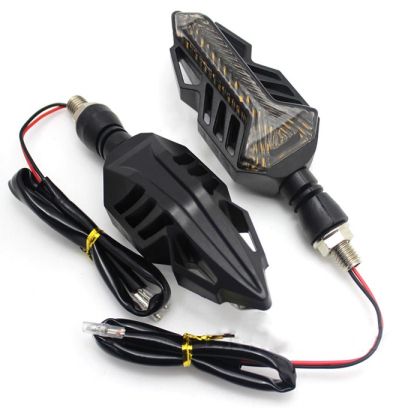 LED Motorrad Blinker DRL Licht 12v Orange 