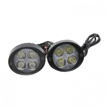 LED Runda Motocicletă Lumini de lucru 12-30v 32w 
