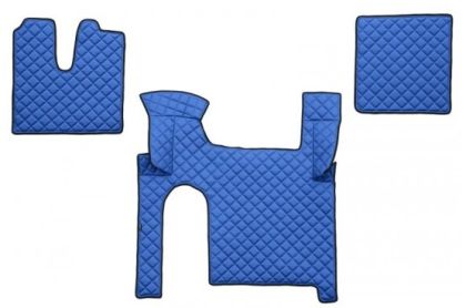 MAN TGX Automata Azul Cuero Alfombrillas Camion 2010-2017