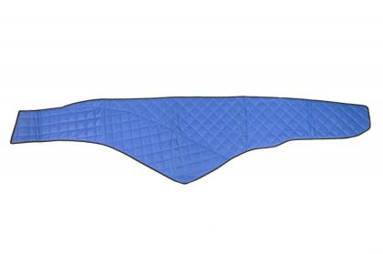 Mercedes Actros MP4 Tapis pour tableau de bord Bleu Eco Cuir Camion 