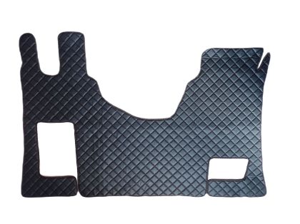 Mercedes Actros MP4 Automat Svart Lær Matter Motorkassetrekk Gulvmatter Latebil