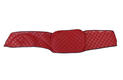 MAN TGX Instrumentbräda Röd Eco Läder mattor för lastbilar 