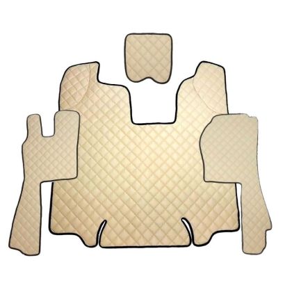 SCANIA R Automata Beige Cuero 2009-2013 Alfombrillas Camion