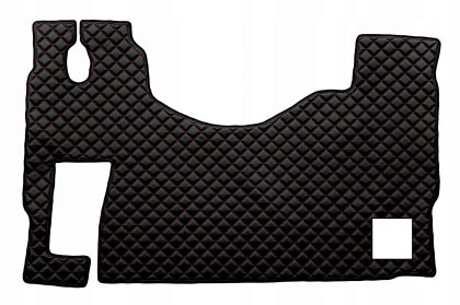 MERCEDES ACTROS MP2 MP3 Manual Black Leather Floor Mats Truck Lorry 