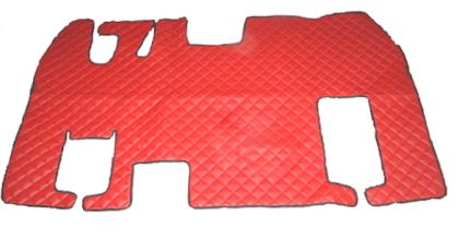 RENAULT MAGNUM Automat Läder Röd Mattor Golvmattor Lasbil