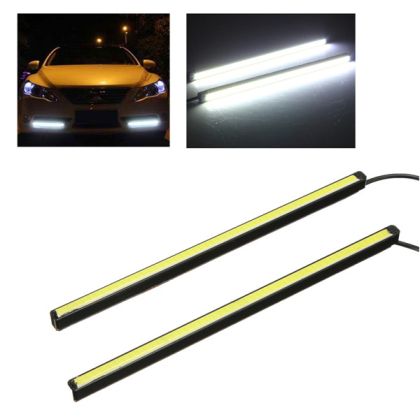 15 cm LED COB  DRL feux 12v Blanc