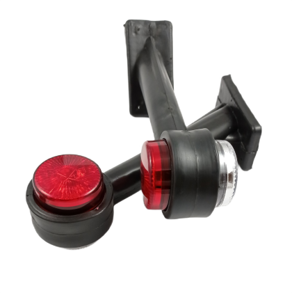 2 x Led Lang Posisjonslys Lampe Lastebil Tilhenger 12v 24v