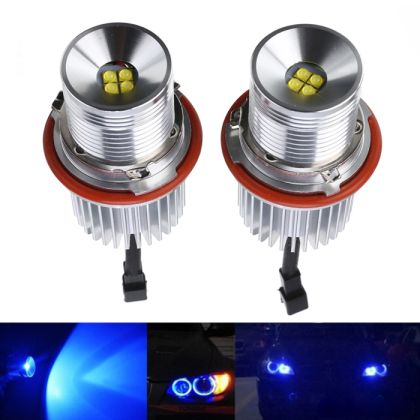 2 x LED Angel Eyes Marker 25W Blau für E39 E53 E60 E61 E64