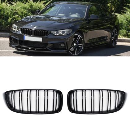 Kühlergrill für BMW F32 F33 F36 F80 F82 Sport Style Niere grill Schwarz