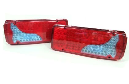 2 x LED Baklys til Mercedes Sprinter,VW Crafter,Man,Tilhenger Lastebil 24v