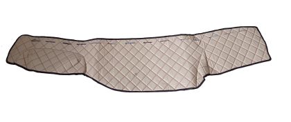 MAN TGA Beige Dash Mats Covers Eco Leather Truck Lorry 