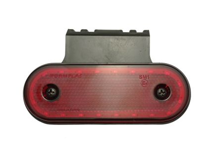 Led 12v 24v Luces Marcaror Remolque Camioin Rojo E9 Reflector 