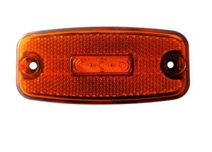 Remolque Caravana Led Luces Lampara Marcador Naranja Orange12v 24v
