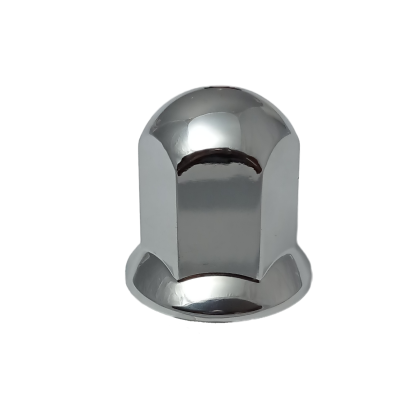 Rim Wheel Bolt Nut Caps Cover Chromed 33mm Truck Lorry