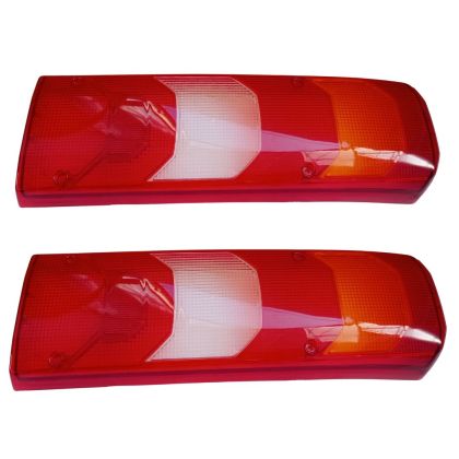 2 x Rückleuchtenglas Rücklichtglas für Anhänger LKW Mercedes Actros MP4 E4