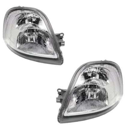 2 x Renault Master,Opel Movano,Nissan Interstar 2003-2010 Frontlykter Fjernlys Hoyre Venstre