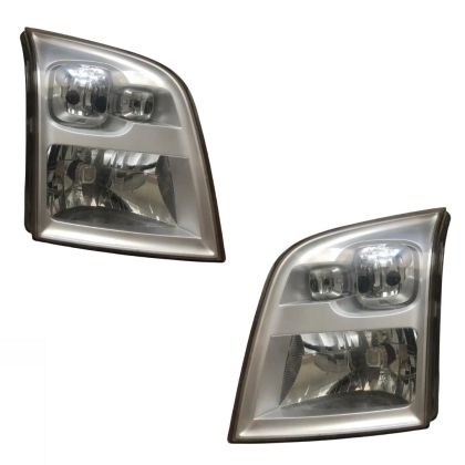 2 x Ford Transit 2006-2014 V347 Faro Luces Delantero Izquerda Derecho Electrico con Motor
