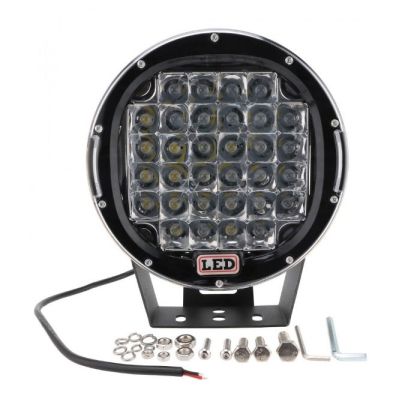 LED Runden 220mm 96W Arbeitsscheinwerfer Für PKW LKW Traktor Lampe 12V 24V