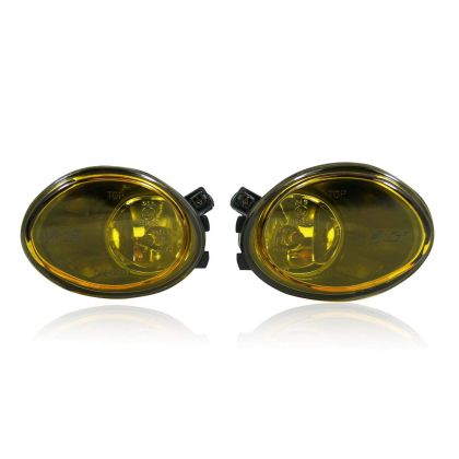 2 x Nebelscheinwerfer Halogen Frontscheinwerfer Lampe Gelb für BMW E39(2001-2004) 5er Serie E46(2001-2005) 3er Serie E4