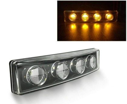 LED SCANIA P/G/R/T Umrissleuchten Licht Leuchten Beleuchtung Sonnenschirm Kabine Lampe Orange E2 24V