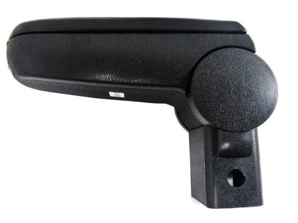 VW GOLF, JETTA, BORA 1999-2004 Mittkonsol Armstöd Bilarmstöd för Bil Svart Läder