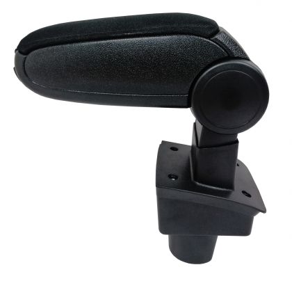 VW PASSAT B6 2005-2010 Mittkonsol Armstöd Bilarmstöd för Svart Textil