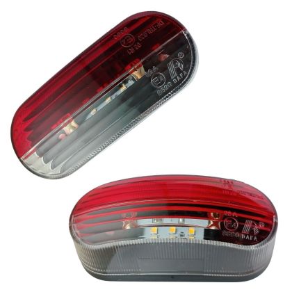 Led Feu Gabarit latéral remorque camion caravane rouge blanc 12v 24v