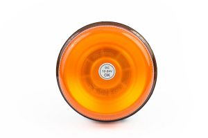 12 Led Advarsellys Blinklys Varsellys Diameter 110mm Orange 12V 24V E9,4 blinkende lys modus
