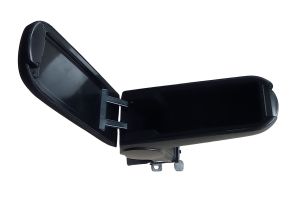 Volkswagen Polo 5 (6R / 6C /61) 2011- 2017 Armlehne Mittelarmlehne Mittelkonsole PKW Auto Schwarz Textil