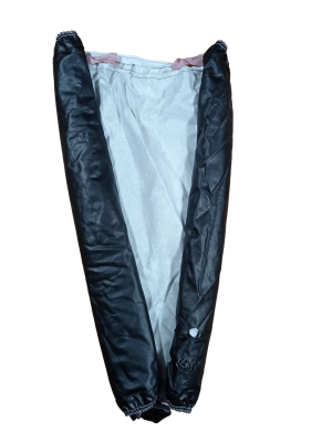 FORD TRANSIT Haubenbra Maske Bonnet Bra Schwarz PVC Leather 2000-2006