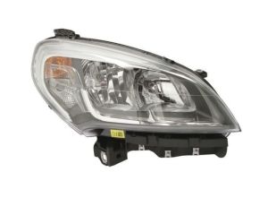 Satz Fiat Doblo 2015+ Scheinwerfer Elektrisch mit Motor Hauptscheinwerfer Frontscheinwerfer Rechts Links