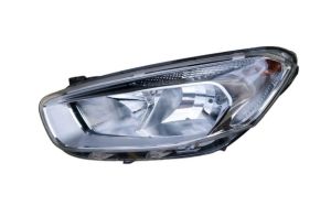 Satz Ford Transit Courier 2018+ Chrom Scheinwerfer Elektrisch mit Motor Hauptscheinwerfer Frontscheinwerfer Rechts Links