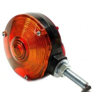 2 x Led Sidemarkeringslys Markeringslys Type øredobber til Speil Gul Neon Lampe Lastebil 12V 24V