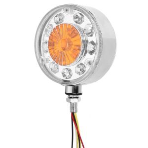 2 x Led Lampara Lollipop Luces Laterales tipo Pendientes para Espejo Gabarit de Camion 12V 24V