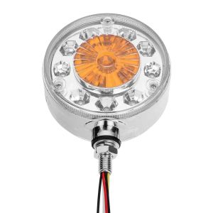 2 x Led Lampara Lollipop Luces Laterales tipo Pendientes para Espejo Gabarit de Camion 12V 24V