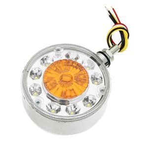 2 x Led Lampara Lollipop Luces Laterales tipo Pendientes para Espejo Gabarit de Camion 12V 24V