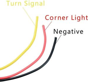 2 x Led Lampara Lollipop Luces Laterales tipo Pendientes para Espejo Gabarit de Camion 12V 24V