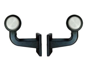 2 x LED Begrenzungsleuchten Lampe Positionsleuchten LKW Anhänger 12V 24V 