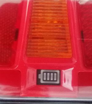 2 x Wireless Dynamic LED Magnet Baklys Lampe Lastebil Tilhenger 12v 24v E9