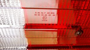 2 x Baklys Baklykt Baklykter Tilhenger Venstre  Høyre Mercedes Actros Atego Sprinter med Kabel