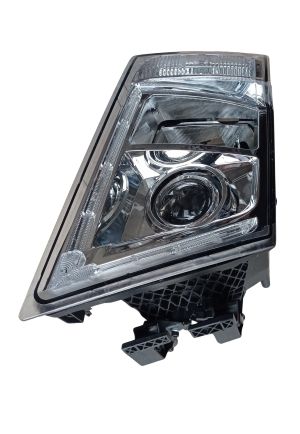 Venstre VOLVO FH,FM 2008-2014 Lastebil DRL Frontlykter Fjernlys Lampe Håndbok regulering
