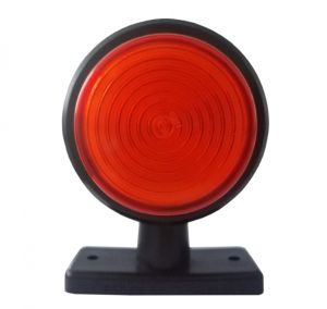 2 x Led Neon 90mm Sidemarkeringslys Markeringslys Lampe Lastebil Tilhenger 12V Orange