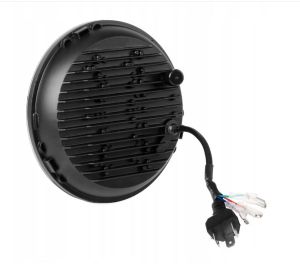 2 x LED Redondas Luces Faro Delantero 178mm/7inch 50W Hi/Low/DRL/Intermitente Halo Lampara Craneo12V 24V