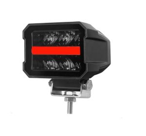 LED Arbeitsscheinwerfer 12V 24V 25W 2200lm Combo Spot Flood Leuchten Weiß/Rot/Orange