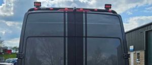 LED Arbeitsscheinwerfer 12V 24V 25W 2200lm Combo Spot Flood Leuchten Weiß/Rot/Orange