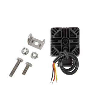 6 x LED Arbeitsscheinwerfer Hallo Lampe Weiß DRL Orange 12V 24V Flood Beam Leuchten 